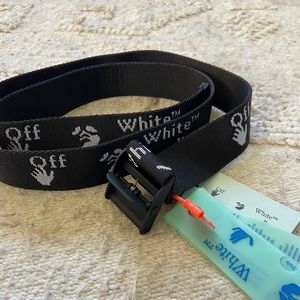 Off White Mini Industrial Belt